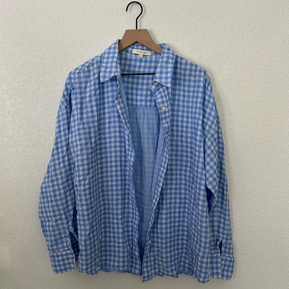 FAVORITE DAUGHTER GINGHAM BUTTON DOWN - Picture 3 of 5